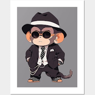 Monkey Mafia: The Stylish Kingpin Posters and Art